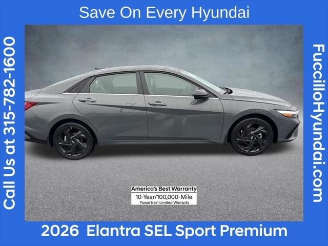 2026 Hyundai Elantra SEL Sport Premium