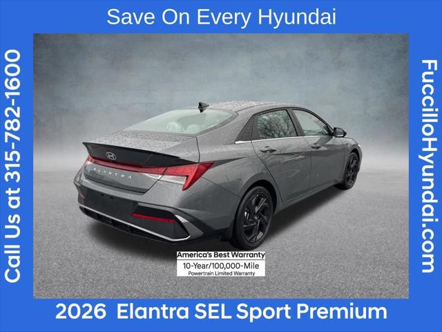 2026 Hyundai Elantra SEL Sport Premium