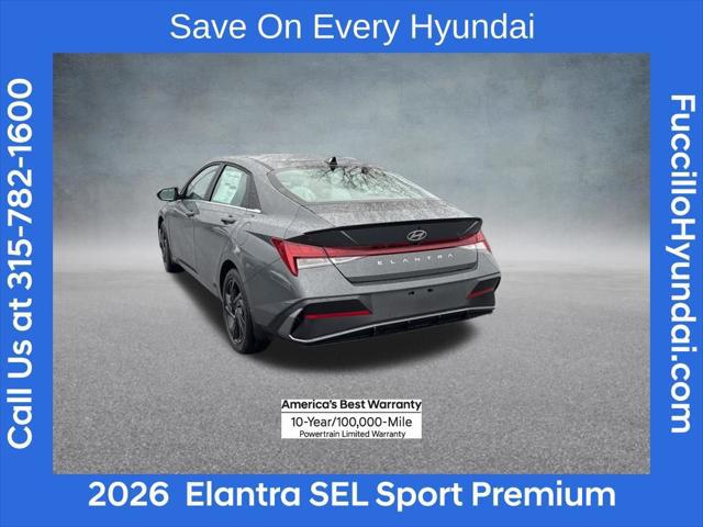2026 Hyundai Elantra SEL Sport Premium