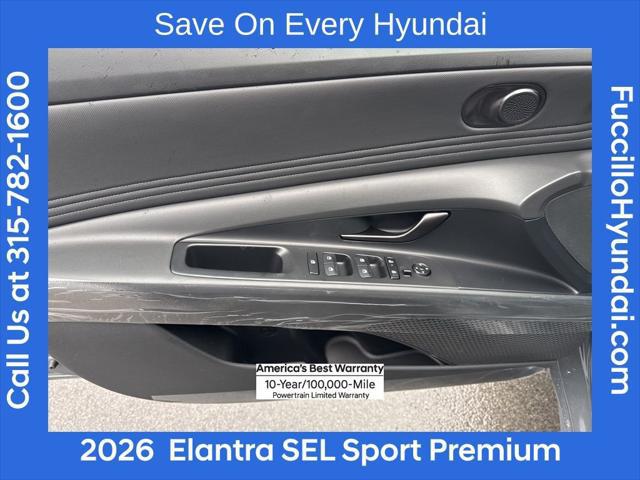 2026 Hyundai Elantra SEL Sport Premium