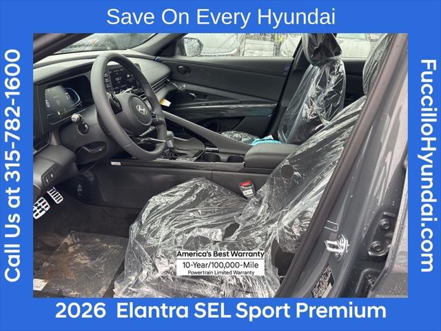 2026 Hyundai Elantra SEL Sport Premium