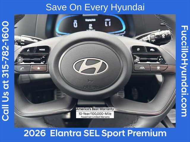 2026 Hyundai Elantra SEL Sport Premium