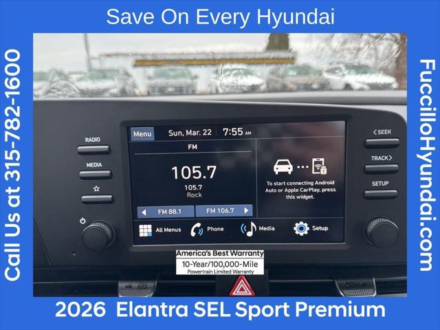 2026 Hyundai Elantra SEL Sport Premium