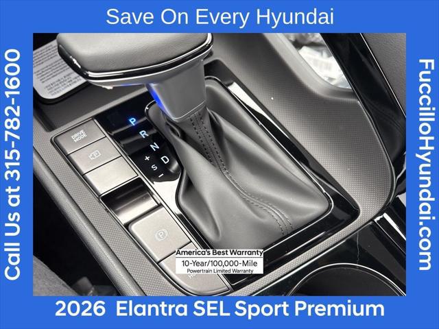 2026 Hyundai Elantra SEL Sport Premium