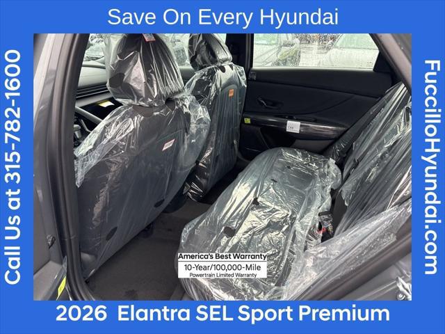 2026 Hyundai Elantra SEL Sport Premium