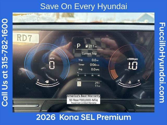 2026 Hyundai Kona SEL Premium
