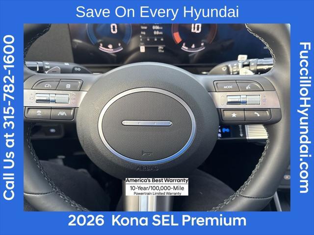 2026 Hyundai Kona SEL Premium