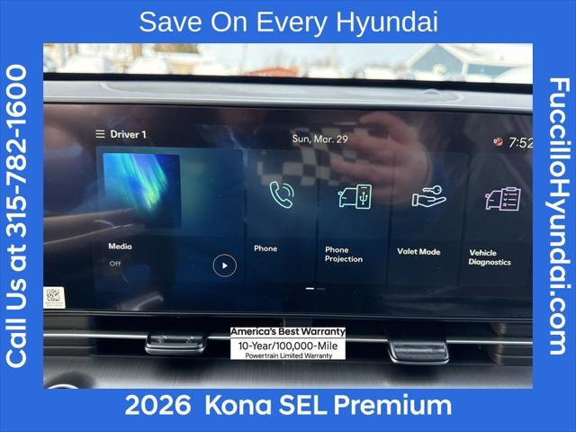 2026 Hyundai Kona SEL Premium