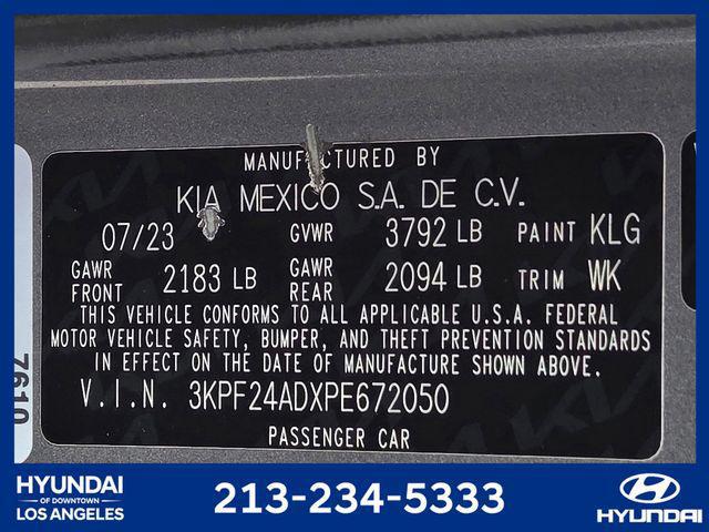 2023 Kia Forte LXS