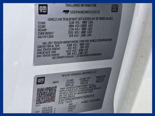 2024 Chevrolet Silverado 1500 2WD Crew Cab Short Bed RST