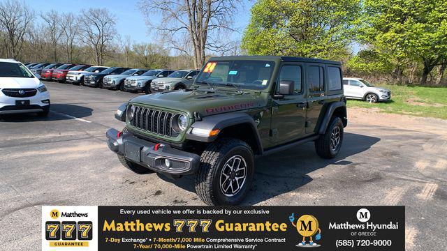 2024 Jeep Wrangler 4-Door Rubicon 4x4 for sale in ROCHESTER, NY