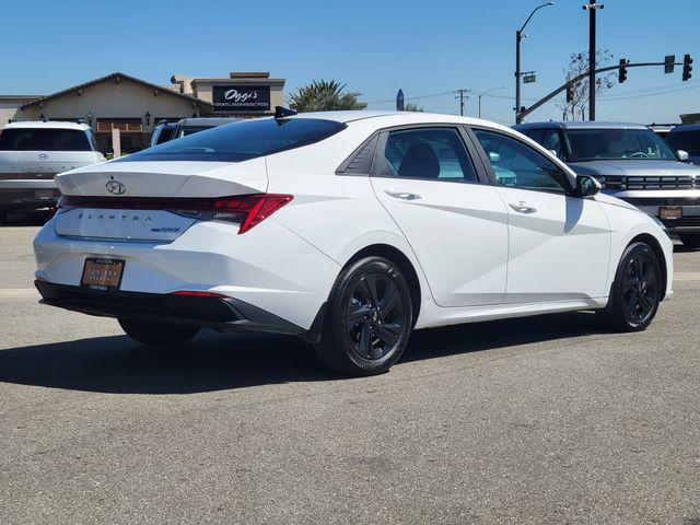 2023 Hyundai Elantra Hybrid Blue