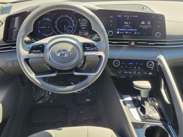 2023 Hyundai Elantra Hybrid Blue
