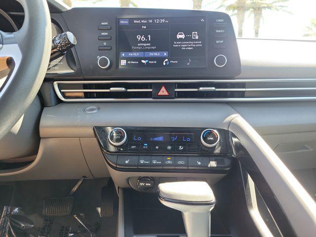 2023 Hyundai Elantra Hybrid Blue