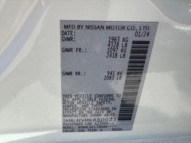 2024 Nissan Altima SR FWD