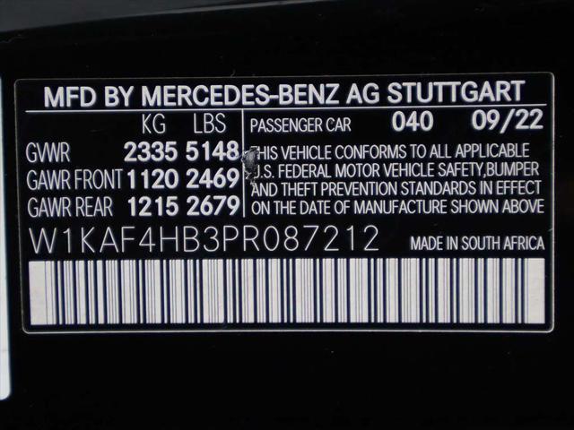 2023 Mercedes-Benz C-CLASS C 300 4MATIC Sedan