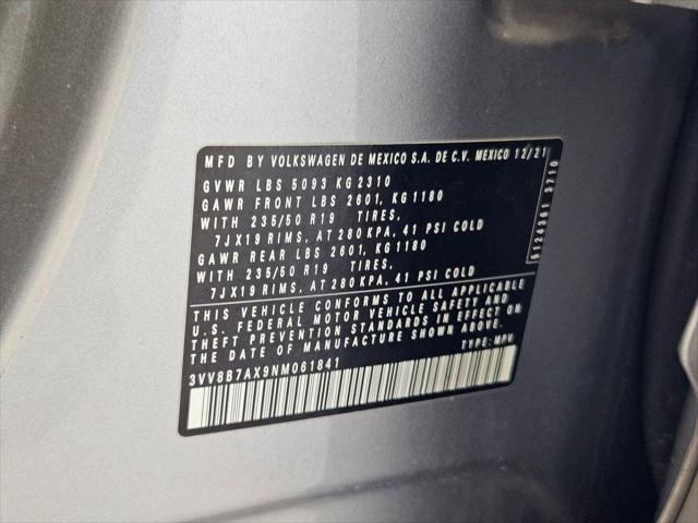 2022 Volkswagen Tiguan 2.0T SE R-Line Black
