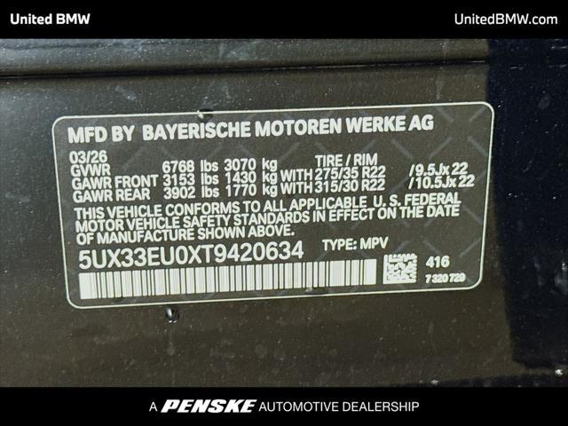 2026 BMW X5 M60i