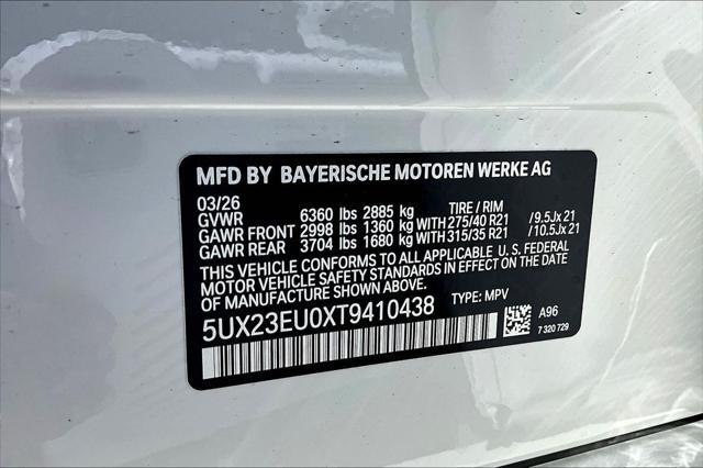 2026 BMW X5 xDrive40i