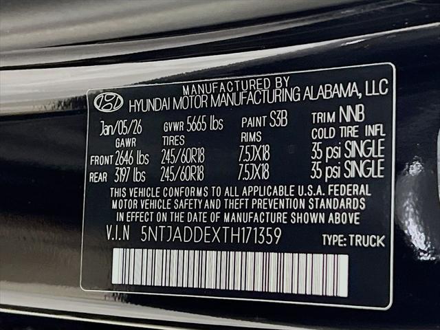 2026 Hyundai Santa Cruz SE