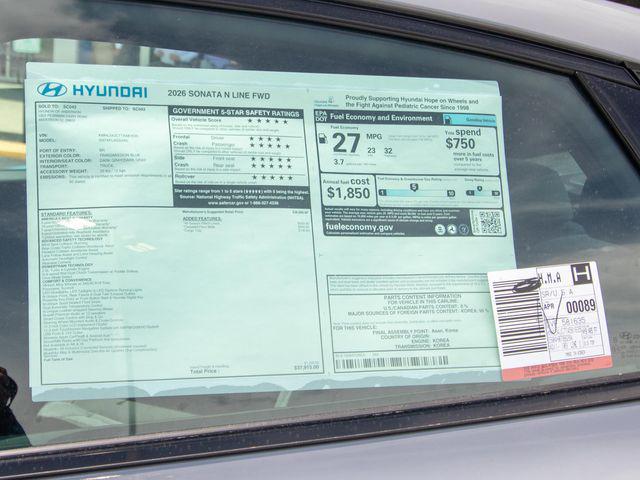 2026 Hyundai Sonata N Line