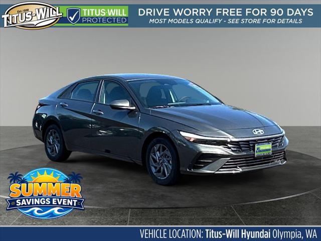 2026 Hyundai Elantra Hybrid Blue for sale in OLYMPIA, WA