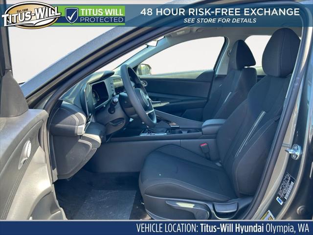 2026 Hyundai Elantra Hybrid Blue