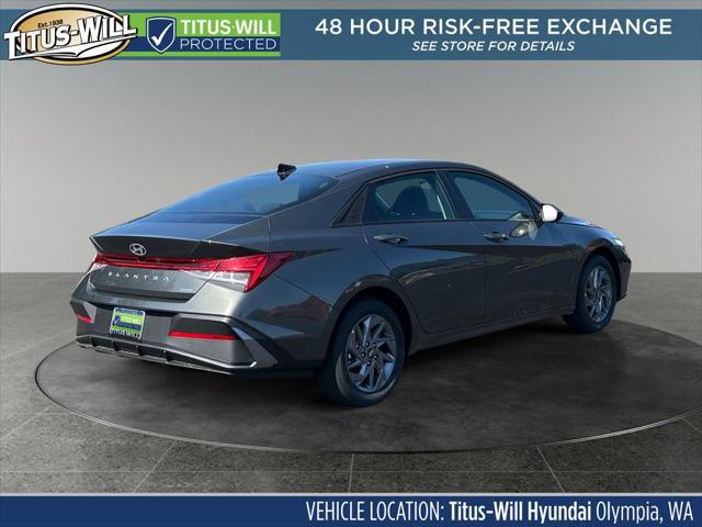 2026 Hyundai Elantra Hybrid Blue