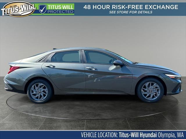2026 Hyundai Elantra Hybrid Blue