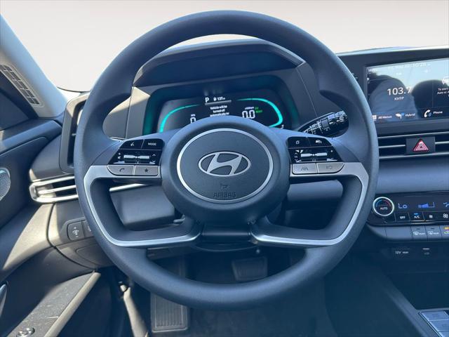 2026 Hyundai Elantra Hybrid Blue