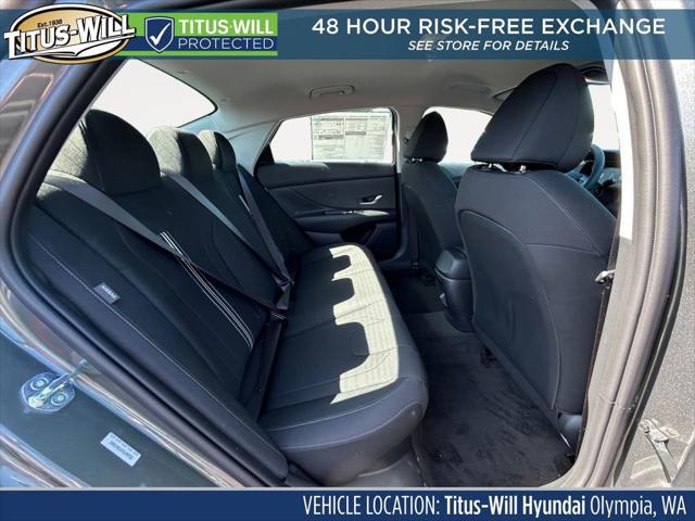 2026 Hyundai Elantra Hybrid Blue