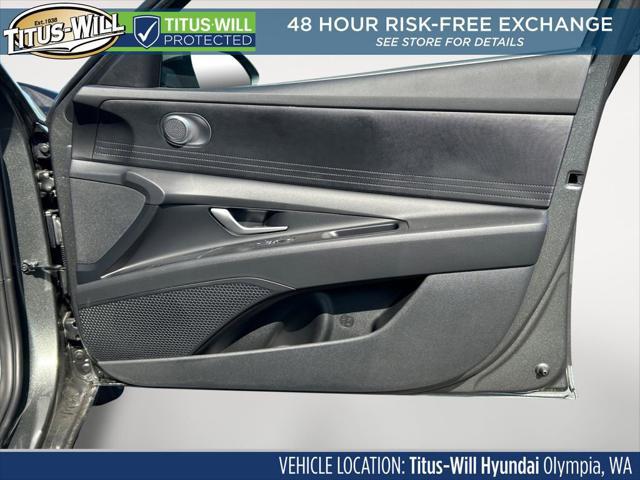 2026 Hyundai Elantra Hybrid Blue