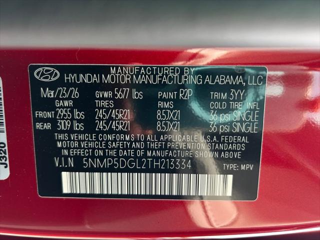 2026 Hyundai Santa Fe Calligraphy