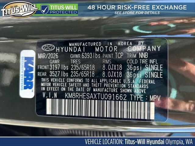 2026 Hyundai Palisade SEL Premium 8P