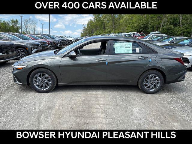 2026 Hyundai Elantra Hybrid Blue