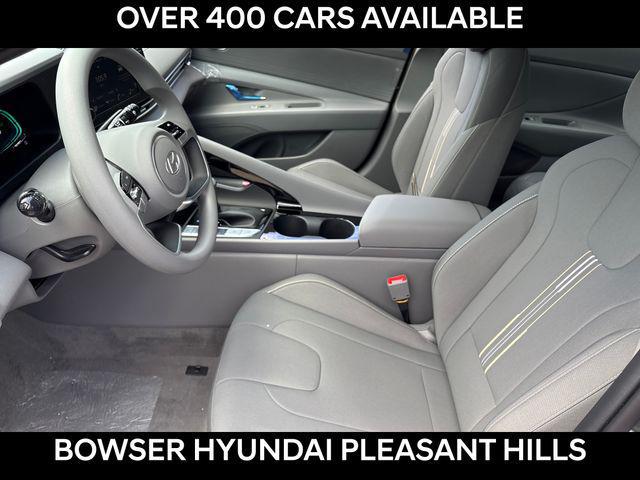 2026 Hyundai Elantra Hybrid Blue