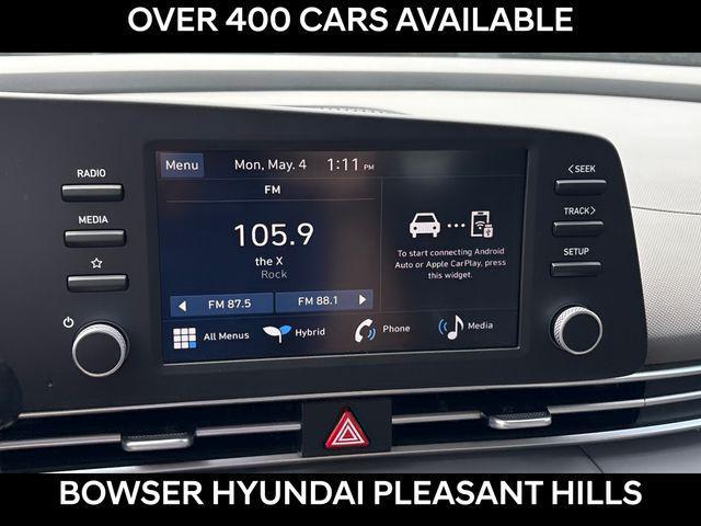 2026 Hyundai Elantra Hybrid Blue