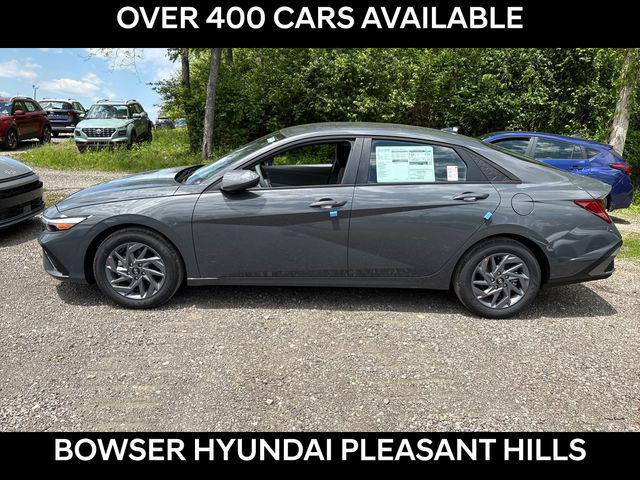 2026 Hyundai Elantra Hybrid Blue