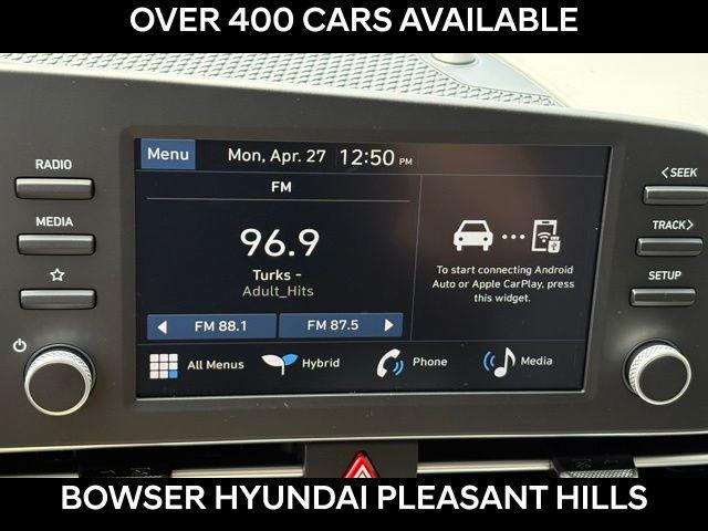 2026 Hyundai Elantra Hybrid Blue