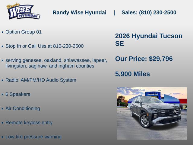 2026 Hyundai Tucson SE