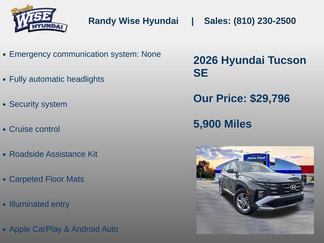2026 Hyundai Tucson SE