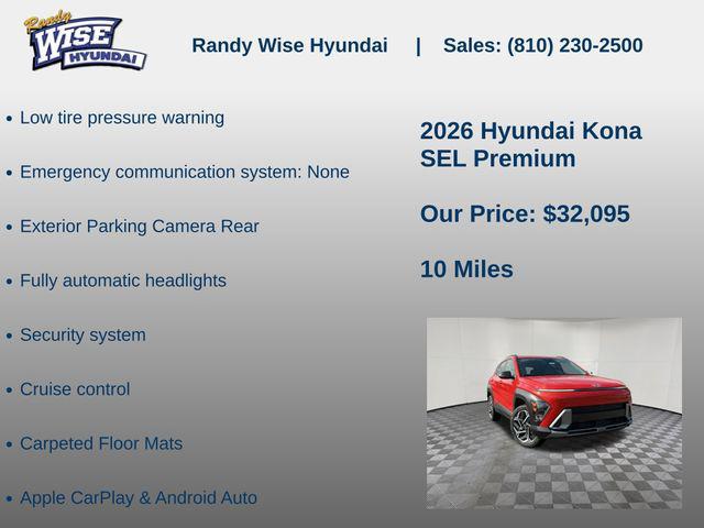 2026 Hyundai Kona SEL Premium