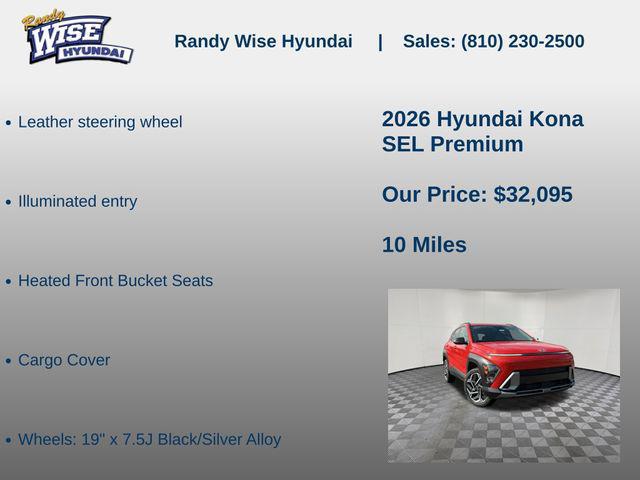 2026 Hyundai Kona SEL Premium