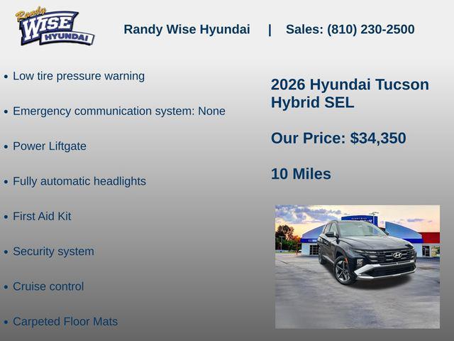 2026 Hyundai Tucson Hybrid SEL