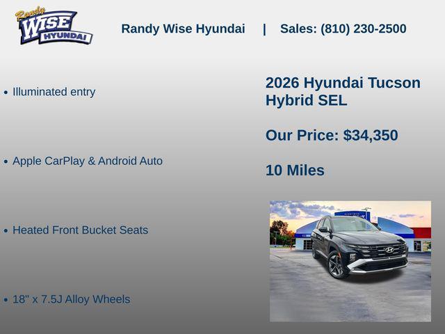 2026 Hyundai Tucson Hybrid SEL