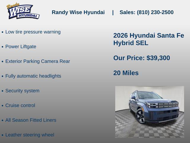 2026 Hyundai Santa Fe Hybrid SEL