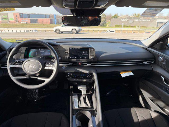 2025 Hyundai Elantra Hybrid Blue