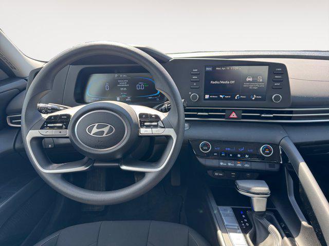 2025 Hyundai Elantra Hybrid Blue