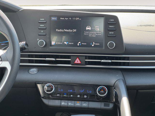 2025 Hyundai Elantra Hybrid Blue