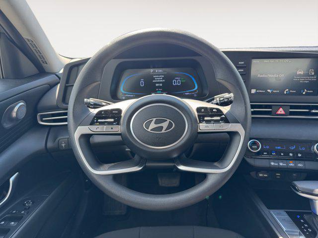 2025 Hyundai Elantra Hybrid Blue